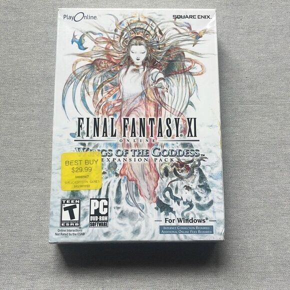 Final Fantasy XI Online Wings of the Goddess Expansion Pack PC Game Untested - Picture 1 of 3